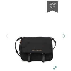 Marc Jacobs vinyl bag with leather trim